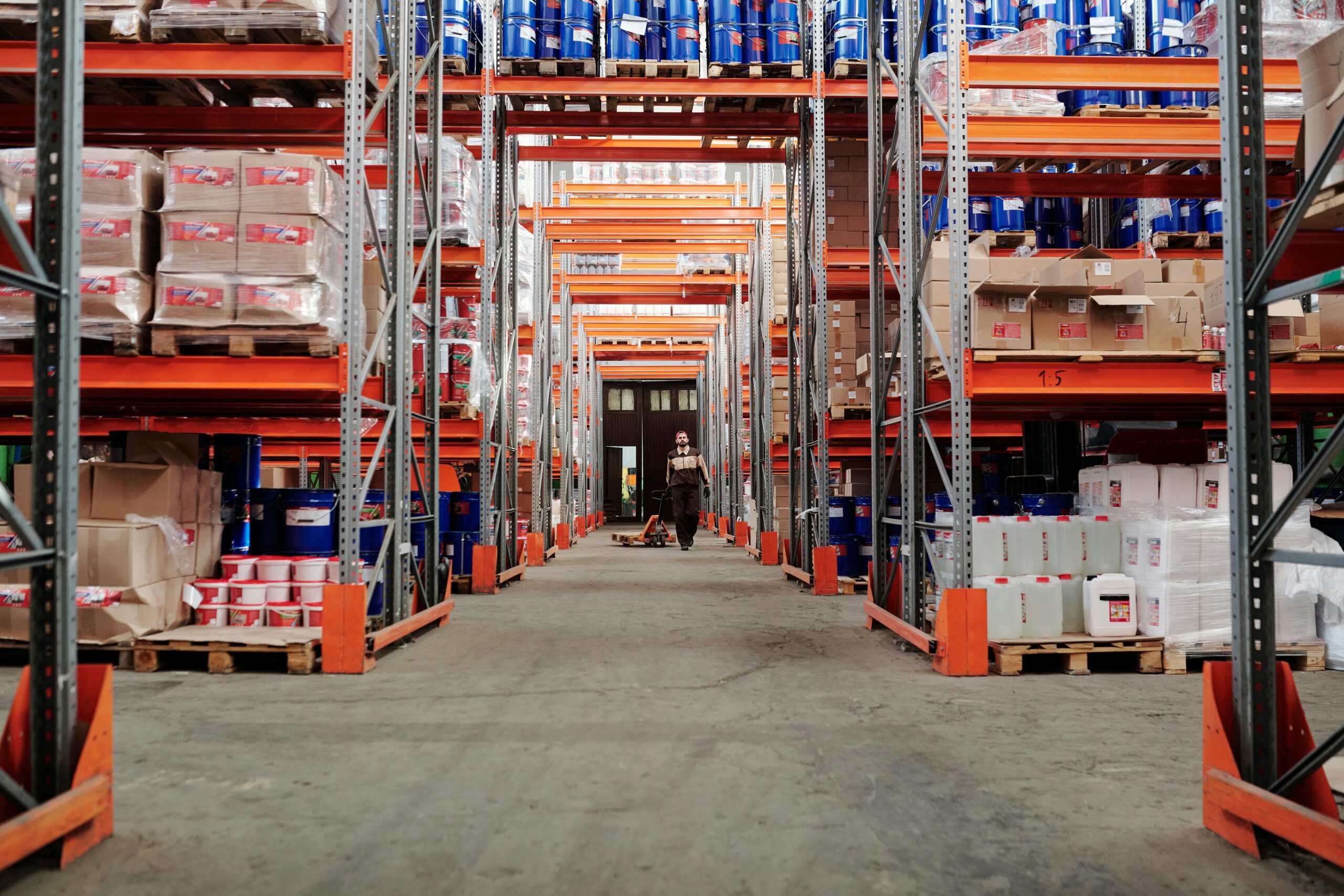 Warehouse layout reconfiguration work