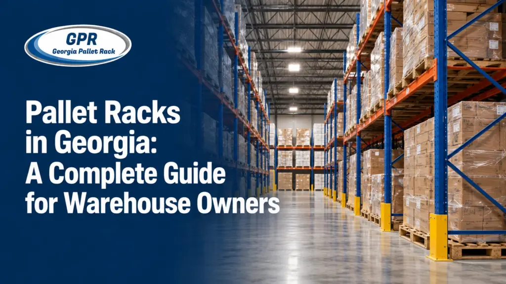 pallet racks in georgia a complete guide for warehouse owners