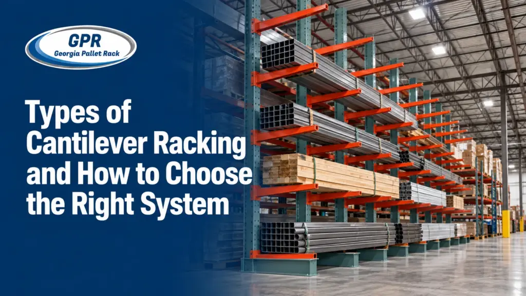 types of cantilever racking and how to choose the right system